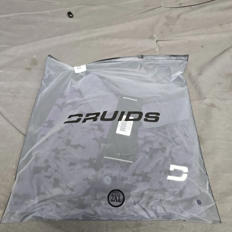 BAGGED DRUIDS INKED POLO - SIZE 2XL