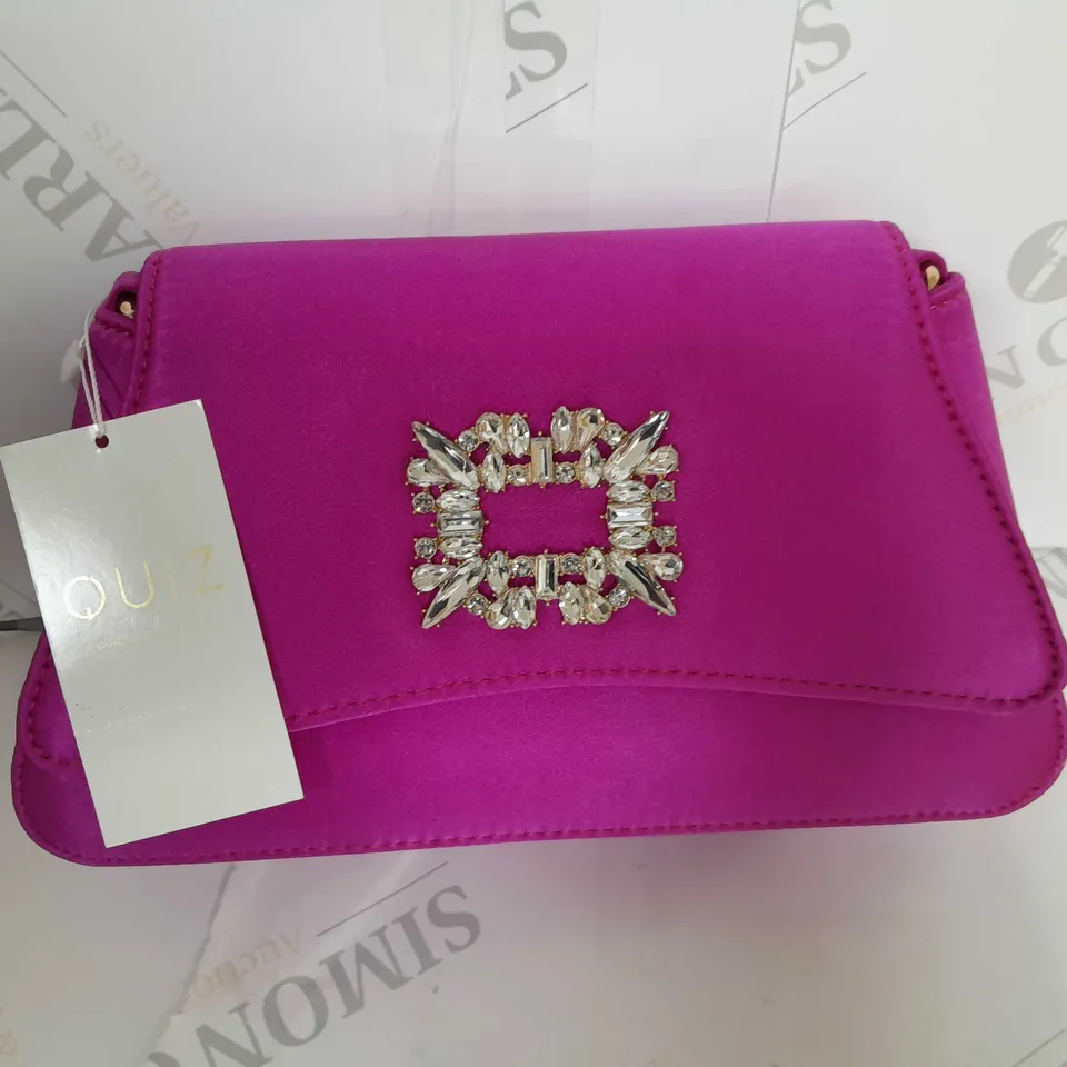 QUIZ PINK HANDBAG