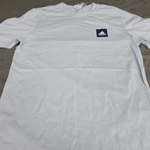 ADIDAS LOGO BLOCK T-SHIRT - SIZE SMALL