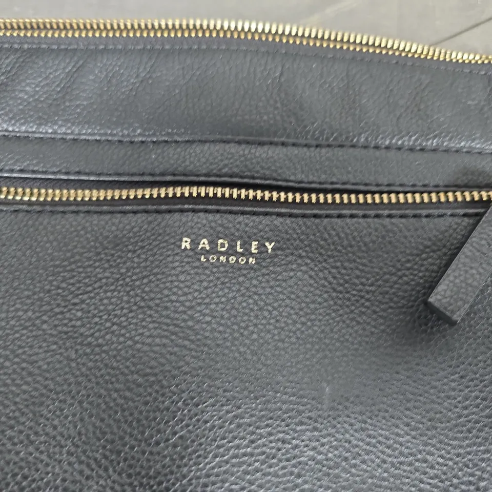 RADLEY LONDON BLACK LEATHER CROSSBODY BAG