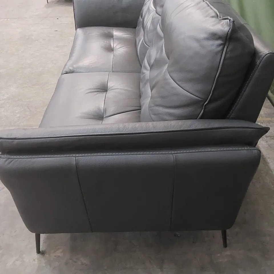 QUALITY DESIGNER ITALIAN MADE BOLZANO ELECTRIC RECLINER LEATHER UPHOLSTERED SOFA 