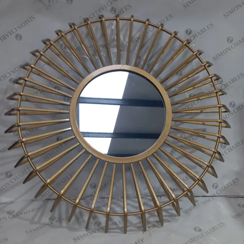 MY HOME STORIES METAL WALL MIRROR - COLLECTION ONLY