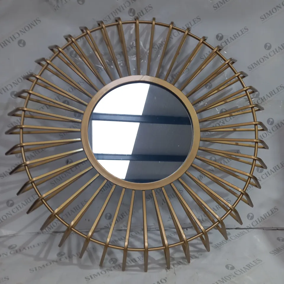 MY HOME STORIES METAL WALL MIRROR - COLLECTION ONLY