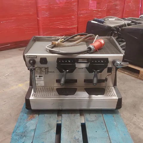 RANCILIO CLASSE 7 2 GROUP COMMERCIAL COFFEE MACHINE WITH ISTEAM
