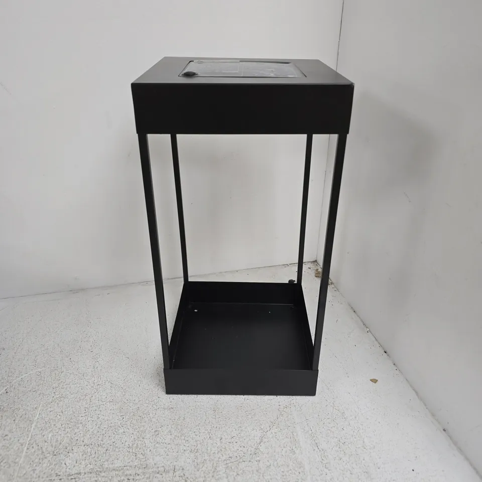 K BY KELLY HOPPEN OUTDOOR RECHARGEABLE PLANTER LANTERN