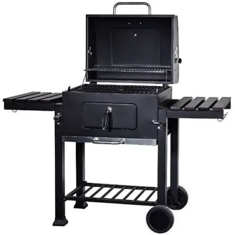 BOXED GEORGE FOREMAN CHARCOAL BBQ BLACK XL