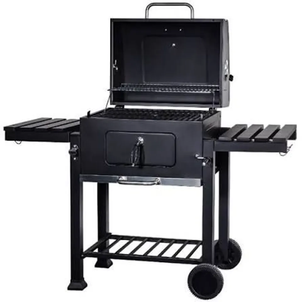 BOXED GEORGE FOREMAN CHARCOAL BBQ BLACK XL
