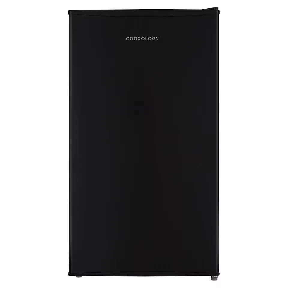 BOXED COOKOLOGY UCIF93BK/E 93L FREESTANDING UNDER COUNTER FRIDGE WITH CHILLER BOX – BLACK