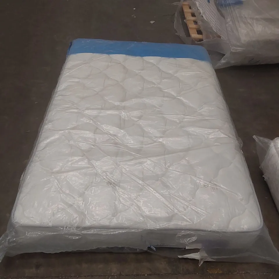 QUALITY BAGGED 120CM AIRSPRUNG MICRO QUILT SMALL DOUBLE MATTRESS RRP £209