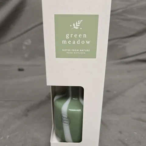4 BOXED GREEN MEADOW REED DIFFUSERS (100ML)