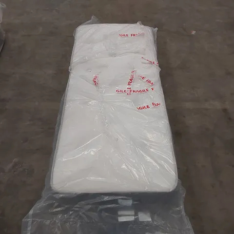 QUALITY BAGGED NATURAL OPEN COIL SPRING SMALL SINGLE 2'6" MATTRESS