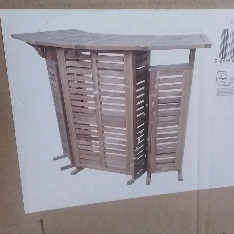 BOXED VIRGINIA WOODEN BAR