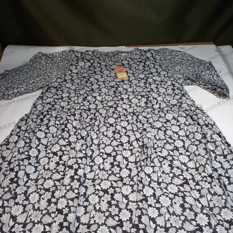 FATFACE HADLEY SPRINGTIME MIDI DRESS SIZE 24