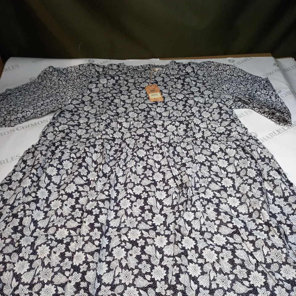 FATFACE HADLEY SPRINGTIME MIDI DRESS SIZE 24