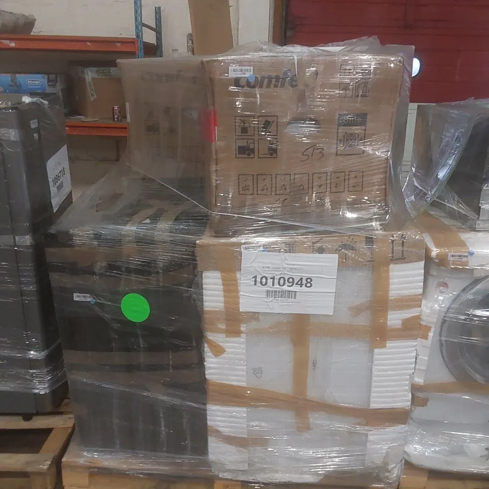 PALLET OF APPROXIMATELY 7 UNPROCESSED RAW RETURN ELECTRICAL GOODS TO INCLUDE;