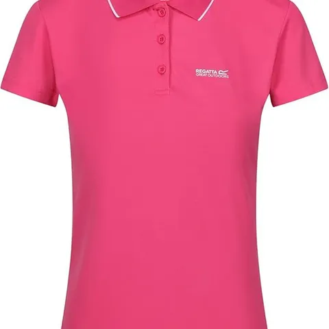 BRAND NEW REGATTA WOMEN'S MAVERICK V T-SHIRT FLAMINGO PINK UK 20