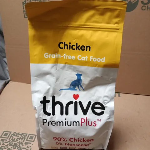 THRIVE PREMIUM PLUS CHICKEN GRAIN-FREE CAT FOOD – 90% CHICKEN 1.5KG