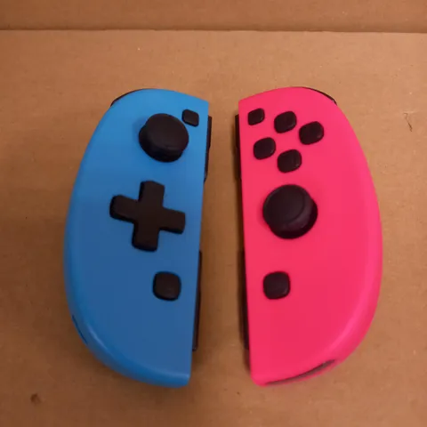 MEGLAZE CONTROLLER JOYCONS NEON RED AND NEON BLUE