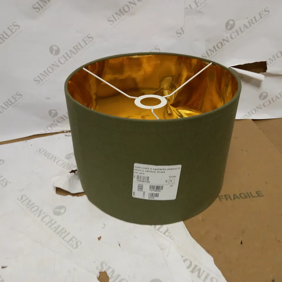 JOHN LEWIS URSULA GREEN LAMP SHADE 