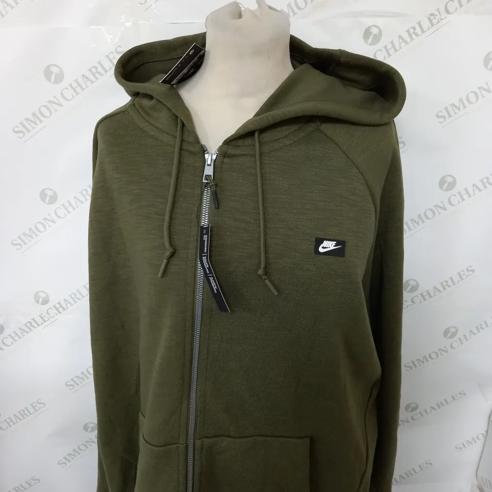 NIKE LOGO KHAKI JACKET SIZE XL