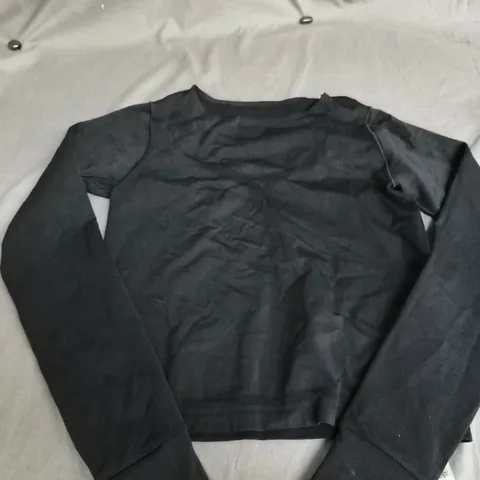 ADANOLA IMPACT SEAMLESS LONG SLEEVE TOP – BLACK – XL