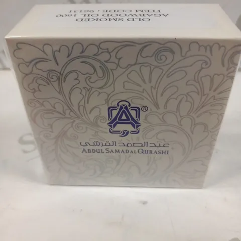 BOXED AND SEALED ABDUL SAMAD AL QURASHI OLD SMOKED AGARWOOD OIL 3ML