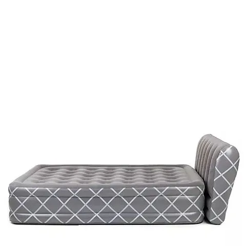 BODY FLEX INFLATABLE AIRBED IN GREY - KING