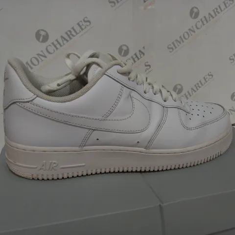 BOXED AIR FORCE ONE TRAINERS WHITE - SIZE UK 10