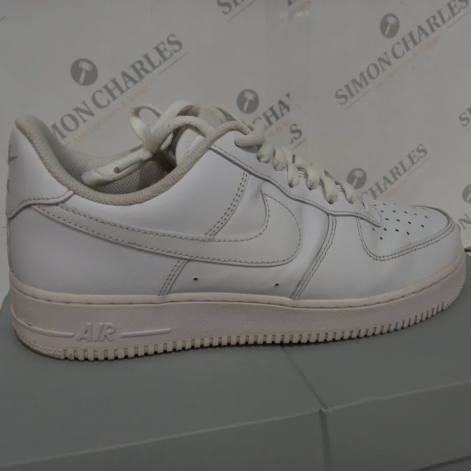 BOXED AIR FORCE ONE TRAINERS WHITE - SIZE UK 10 