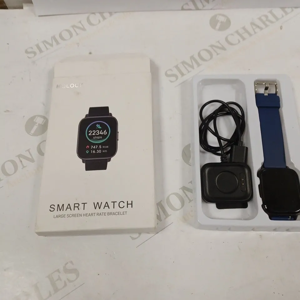 MOLOCY SMART WATCH LARGE SCREEN HEART RATE BRACELET 