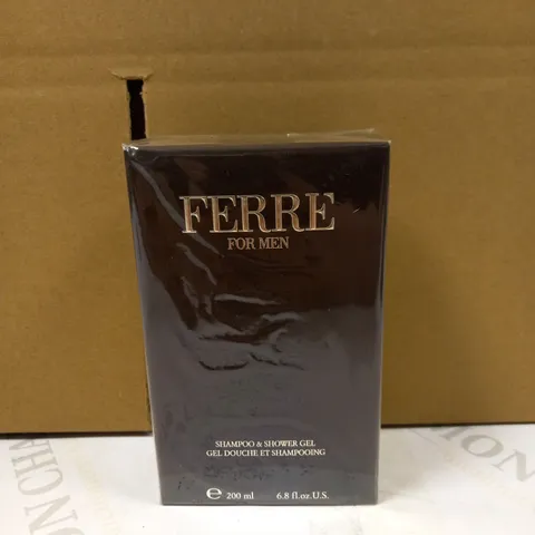 FERRE FOR MEN SHAMPOO & SHOWER GEL - 200ML