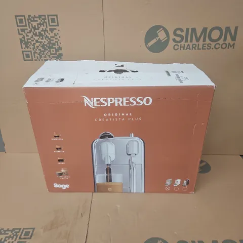 BOXED NESPRESSO CREATISTA PLUS