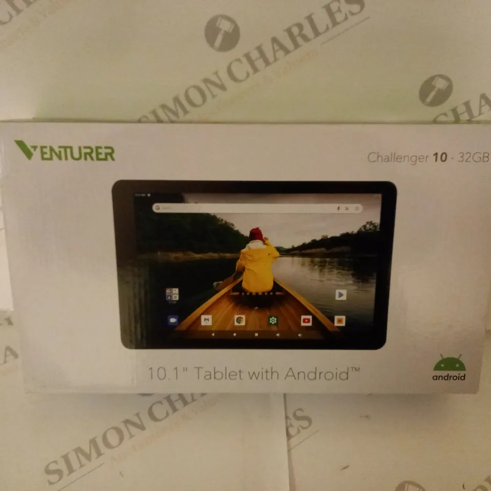 BOXED BRAND NEW VENTURER  CHALLENGER 10-32GB, 10.1" TABLET WITH ANDROID