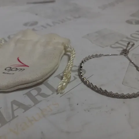 APM MONACO DIAMANTE ZIG ZAG BRACELET