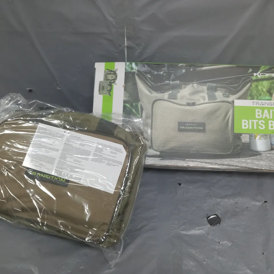 BOXED KORUM TRANSITION BAIT & BITS BAG 