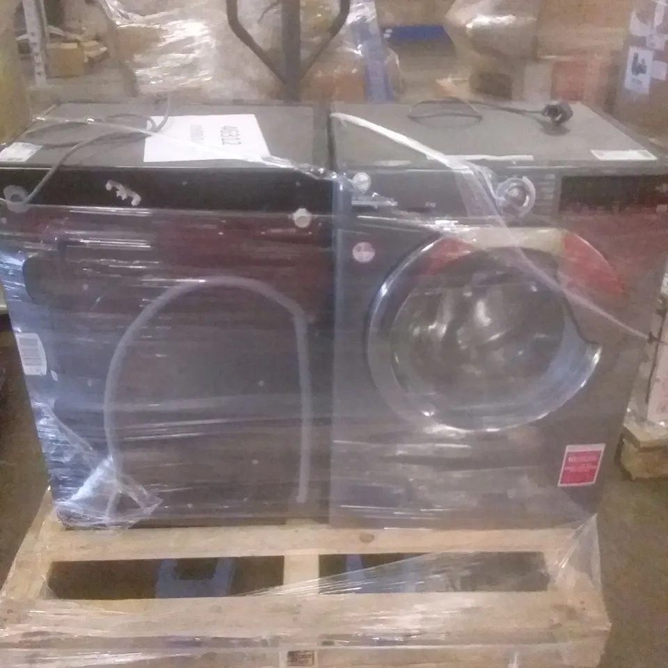 HOOVER H-WASH 300 H3W492DBBE FREESTANDING WASHING AND HOOVER FREESTANDING WASHING MACHINE