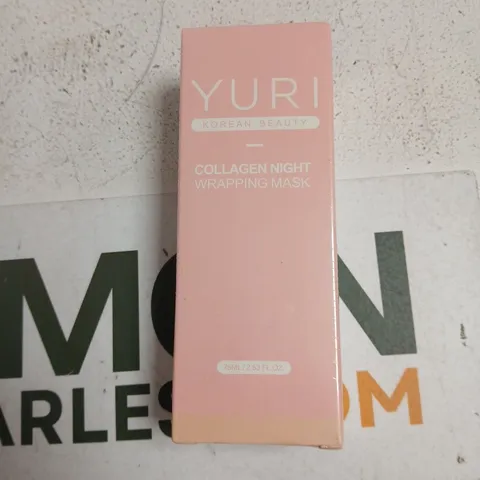 YURI KOREAN BEAUTY COLLAGEN NIGHT WRAPPING MASK 75ML