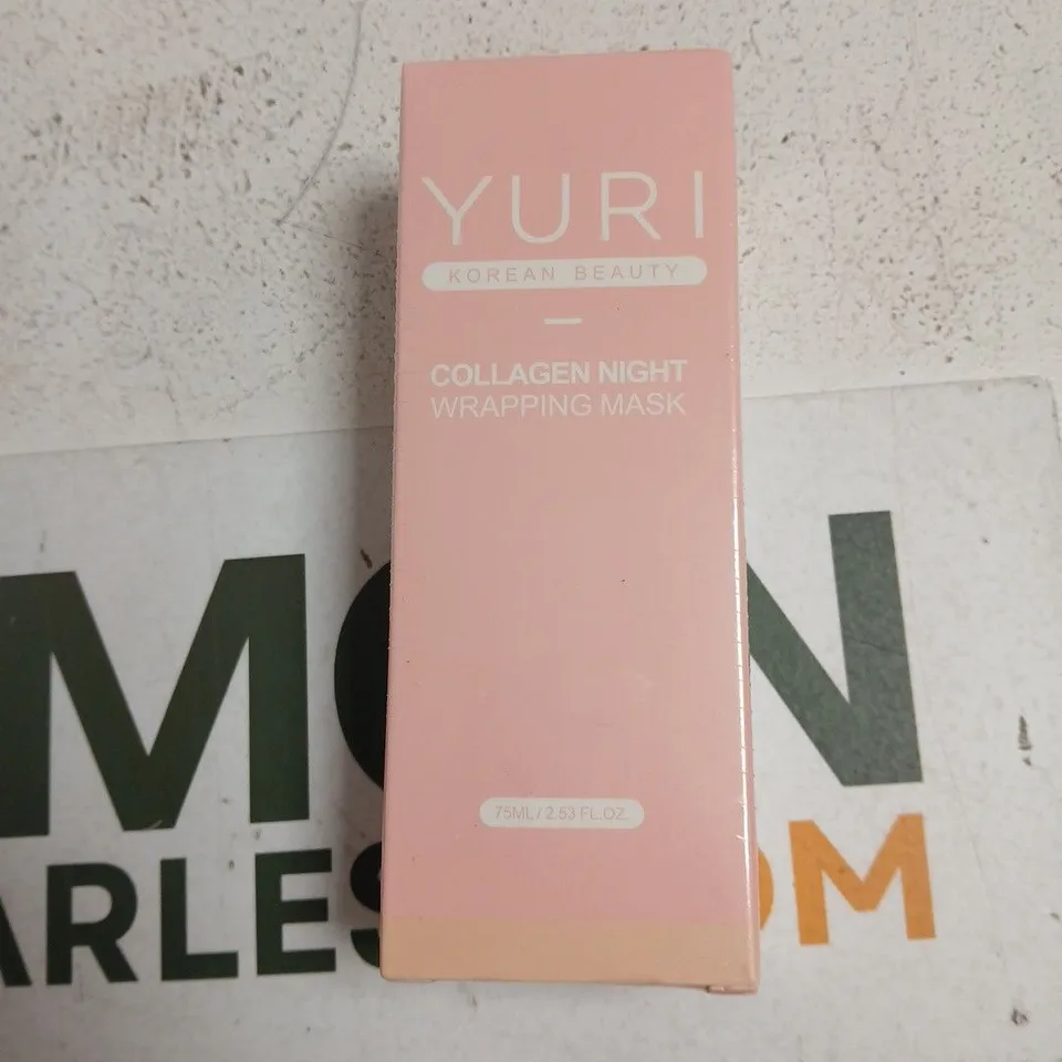 YURI KOREAN BEAUTY COLLAGEN NIGHT WRAPPING MASK 75ML