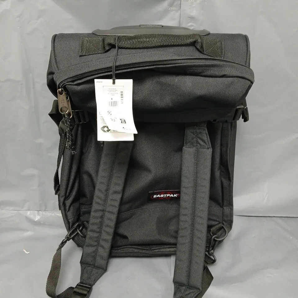 EASTPAK STRAPSON BACKPACK IN BLACK