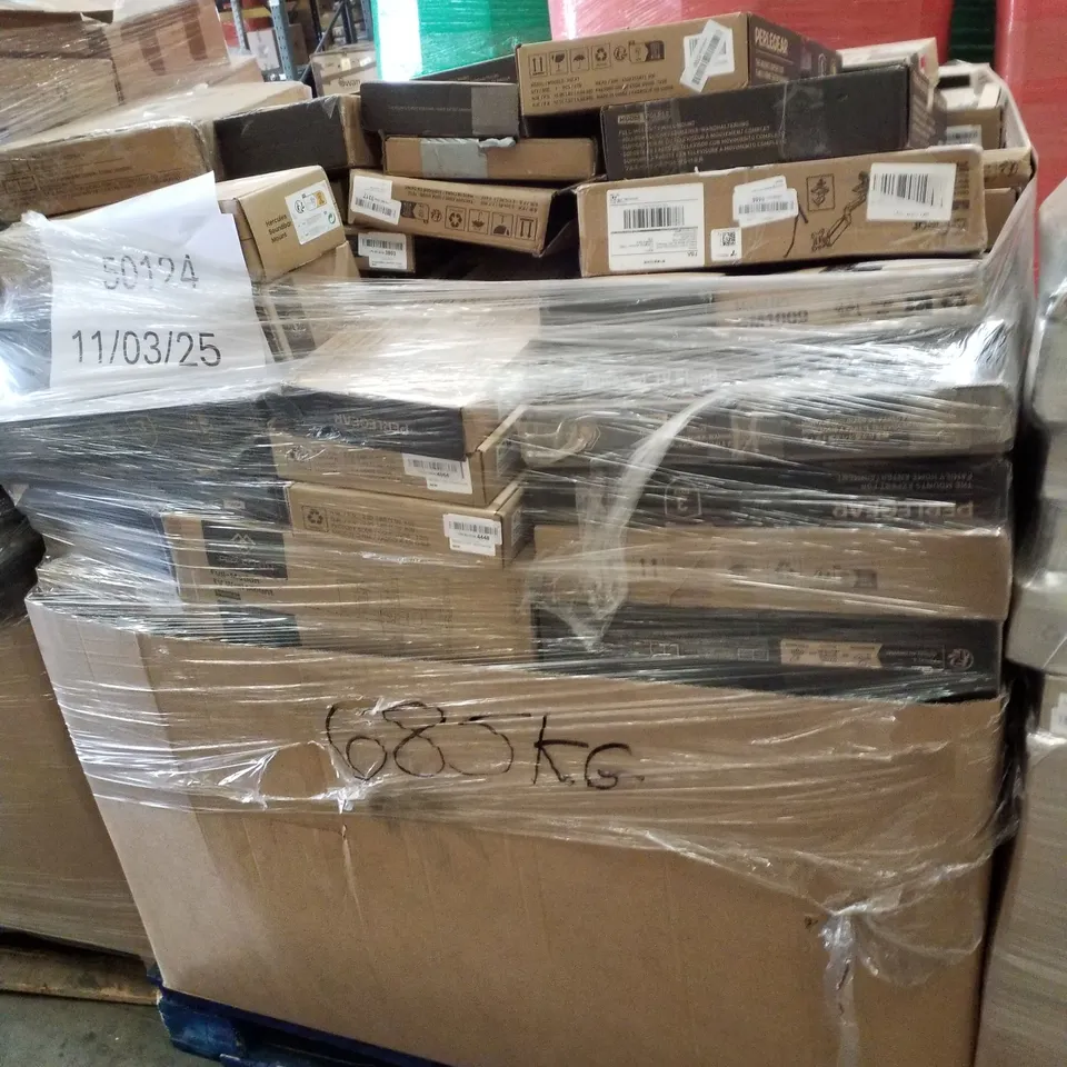 PALLET CONTAINING ASSORTED TV & MONITOR MOUNTS