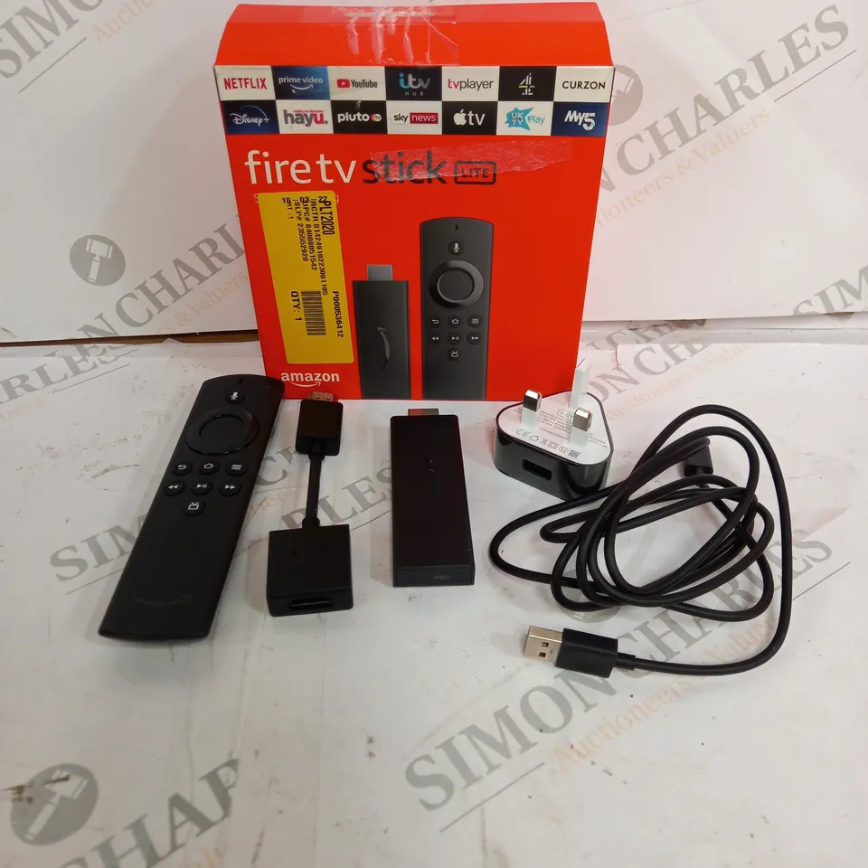 AMAZON FIRE TV STICK LITE BLACK