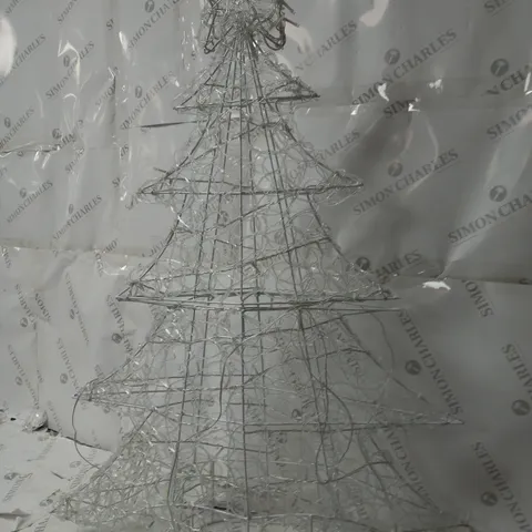 BOXED FESTIVE OUTDOOR AND INDOOR PRE-LIT LED LARGE DECORATION CHRISTMAS TREE
