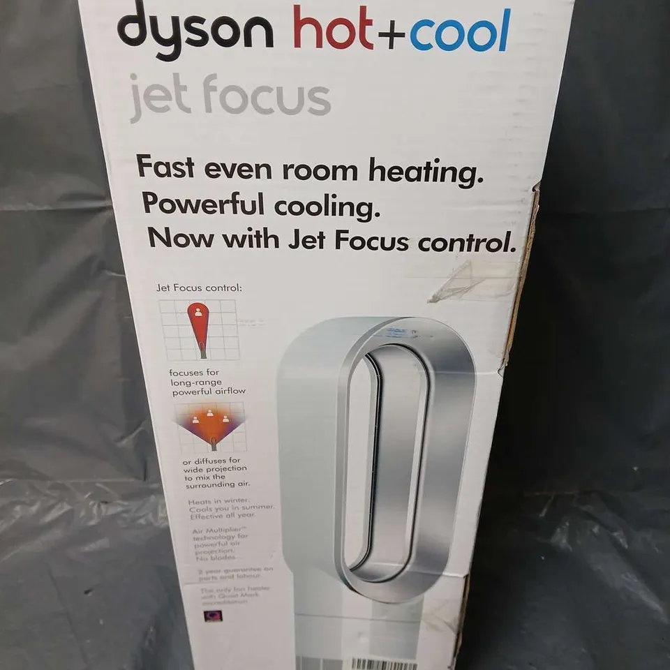 BOXED DYSON AM09 HOT + COOL FAN HEATER - COLLECTION ONLY