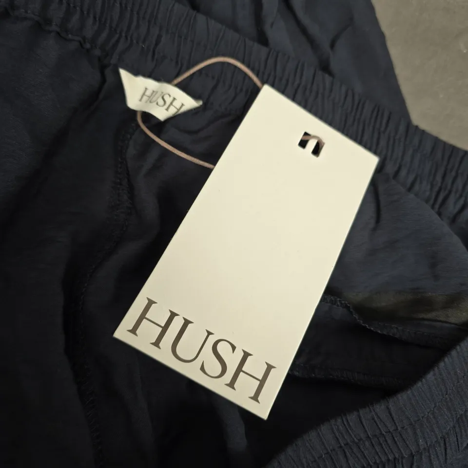 HUSH AIR FLOW TROUSERS IN BLACK - SIZE 16