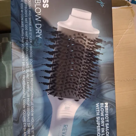 BOXED REVAMP PROGLOSS PERFECT BLOW DRY AIR STYLER