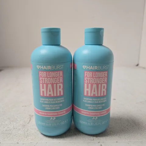 HAIRBURST SHAMPOO FOR LONGER STRONGER HAIR – 2 X 350ML BOTTLES