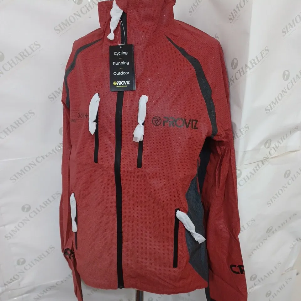 PROVIZ REFLECT 360 CRS+ JACKET IN RED SIZE M