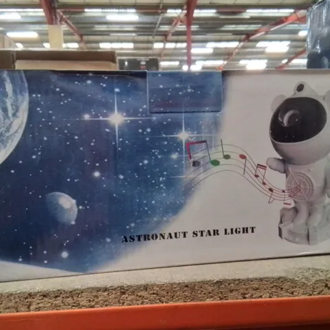 BOXED ASTRONAUT STAR LIGHT AND MUSIC PLAYER
