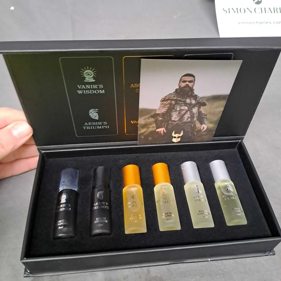 THE BEARD STRUGGLE COLOGNE OIL SAMPLE KIT 6 X 5ML