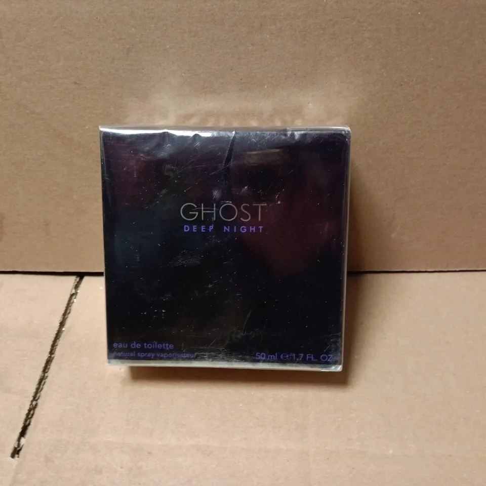 BOXED AND SEALED GHOST DEEP NIGHT EAU DE TOILETTE 50ML 
